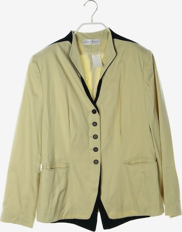 SINGH S. MADAN Blazer in XXL in Beige: front