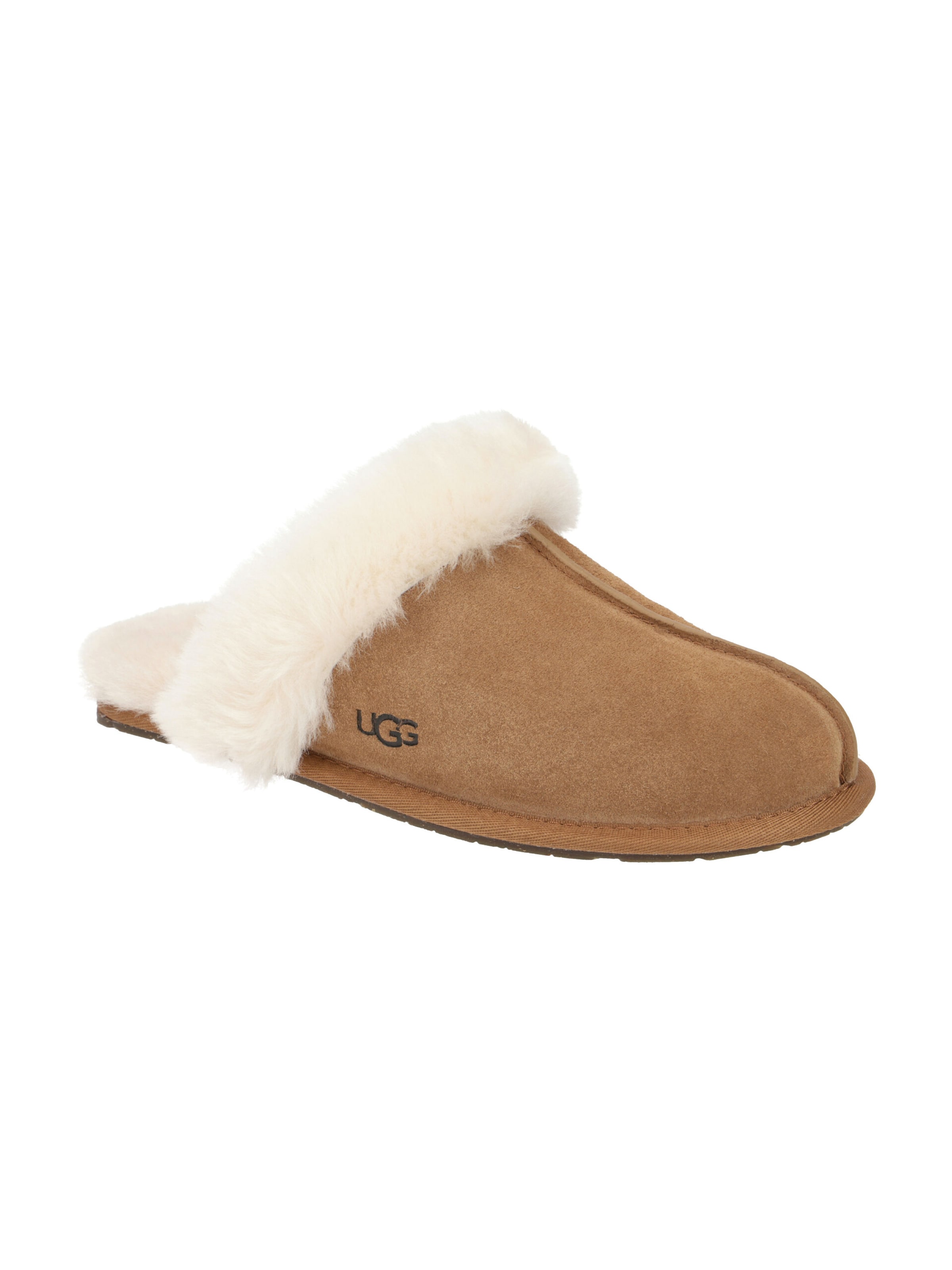 UGG Pantolette 'UGG Scuffette Hausschuhe braun 1106872' in Braun: Vorderseite