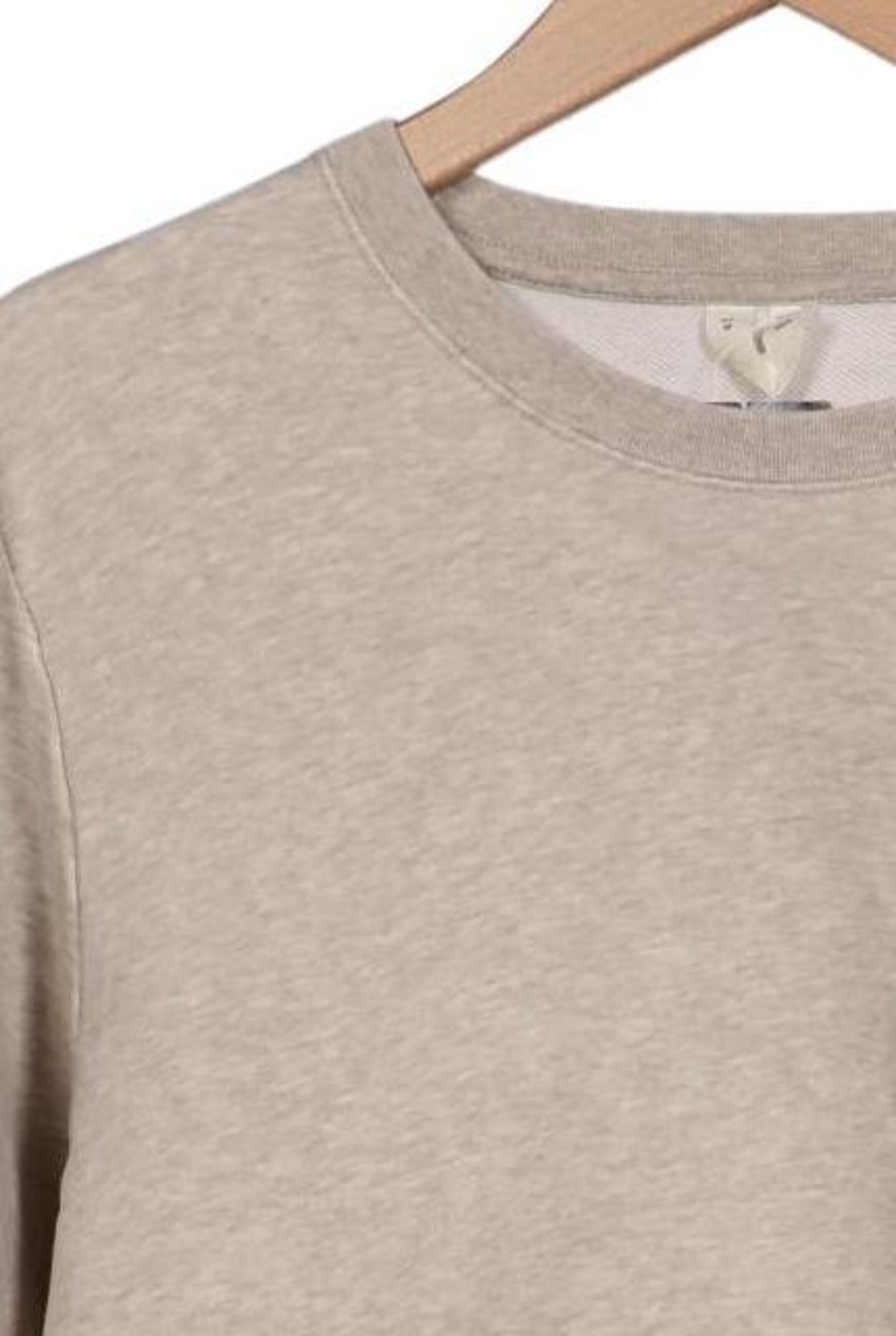 Arket Sweatshirt & Zip-Up Hoodie in M in Beige