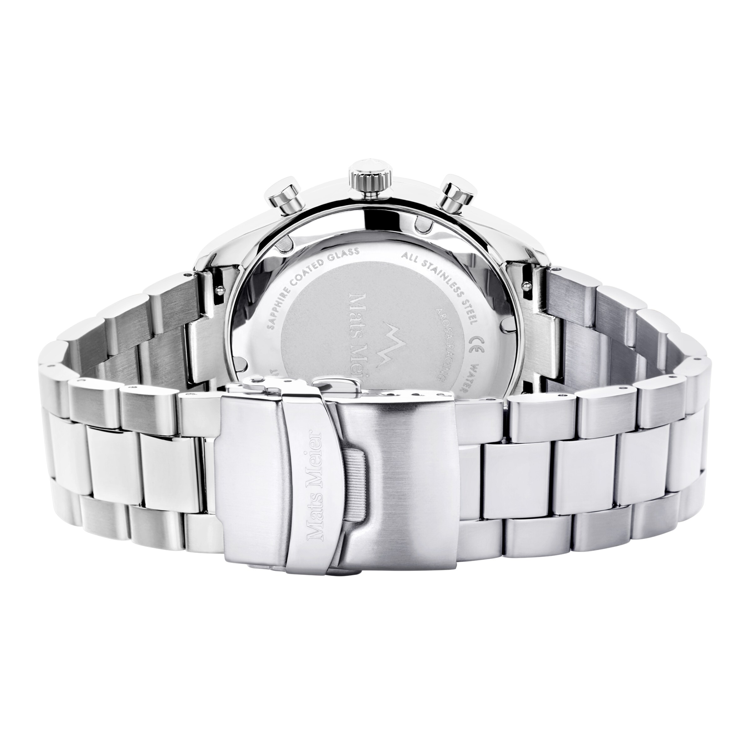 Mats Meier Analog Watch in Silver