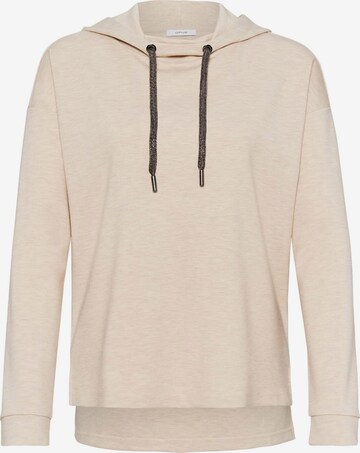 OPUS Sweatshirt 'Ginnea' in Beige: front