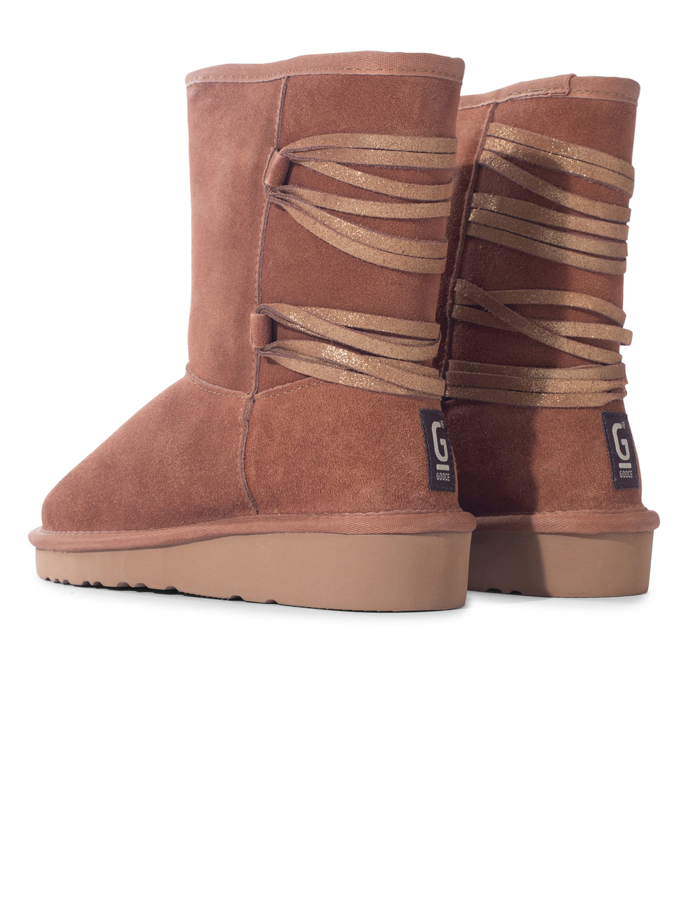 ruda Gooce Auliniai batai 'Evelyn'