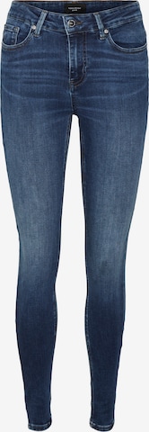 Vero Moda Curve Jeans 'Peach' in Blau: predná strana