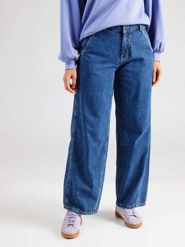 MSCH COPENHAGEN - Loosefit Vaquero 'Jilette Lis' en azul: frente