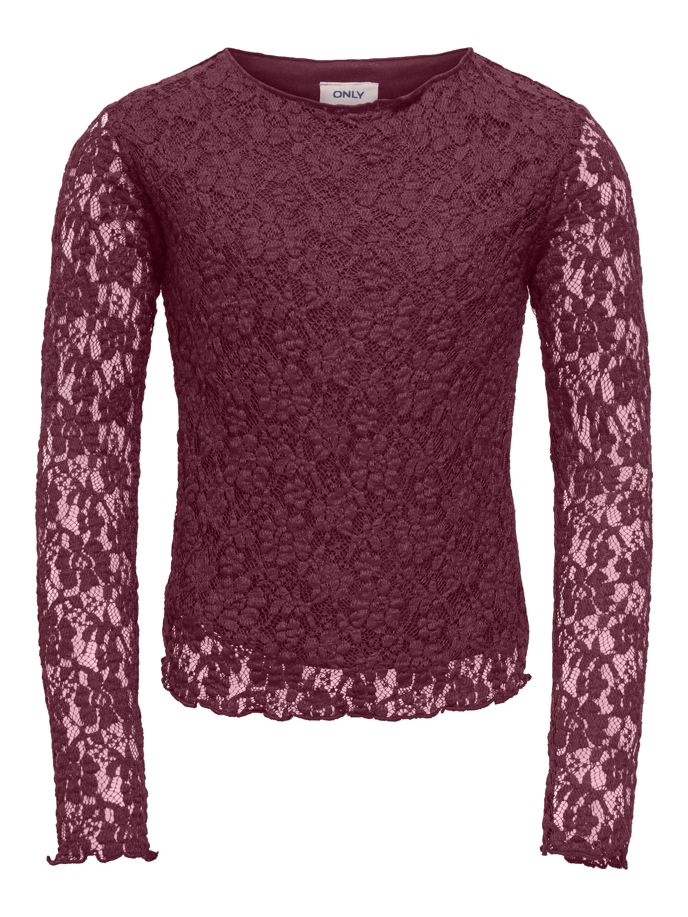 ONLY GIRLS Shirt 'KOGLIA' in Purple: front