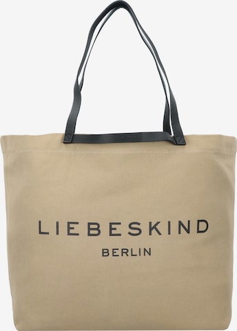 Liebeskind Berlin Shopper ''Aurora ' in Bruin: voorkant