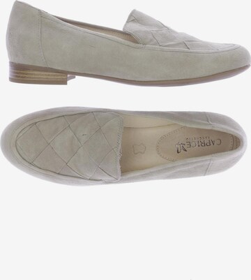 CAPRICE Flats & Loafers in 39 in Grey: front