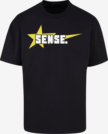 T-Shirt 'Star' 9N1M SENSE en noir : devant