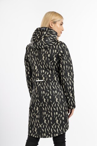 Schmuddelwedda Between-Seasons Coat in Black