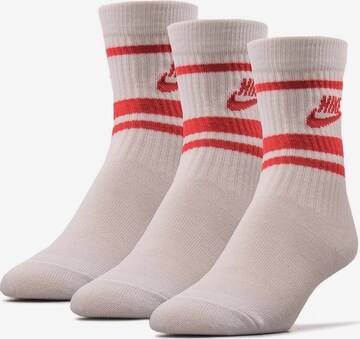 NIKE Socken in Rot: predná strana