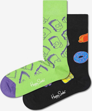 Calzino di Happy Socks in verde: frontale