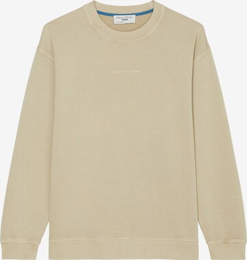 Sweat-shirt Marc O'Polo DENIM en beige : devant