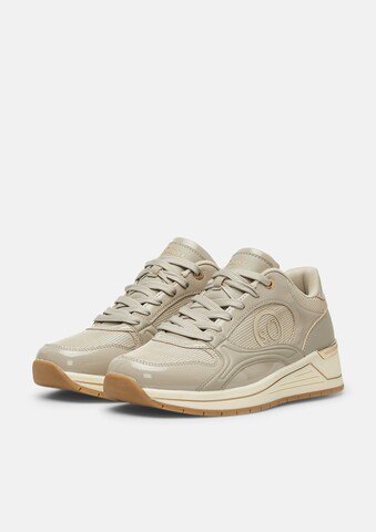s.Oliver Sneakers laag in Beige