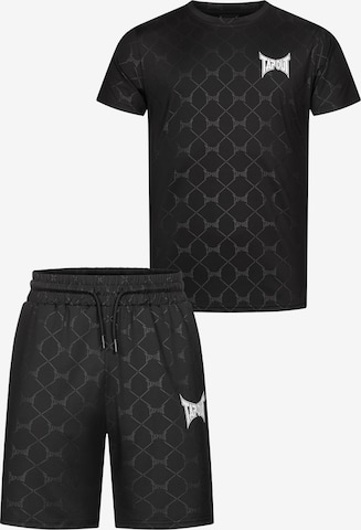 juoda Tapout Treniruočių kostiumas 'PHILIOS': priekis