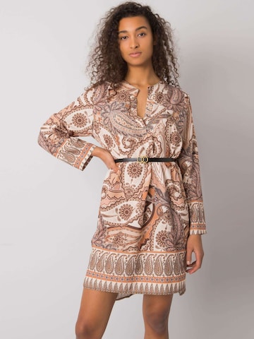 Madnezz House Kleid '5766' in Beige: Vorderseite