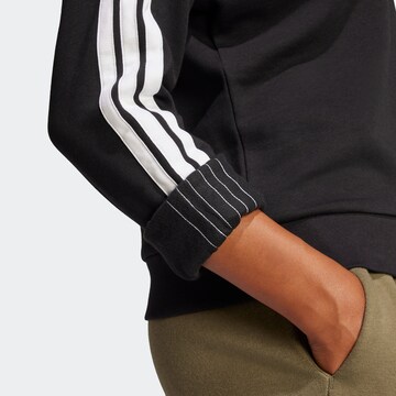 ADIDAS SPORTSWEAR Αθλητική μπλούζα φούτερ σε μαύρο