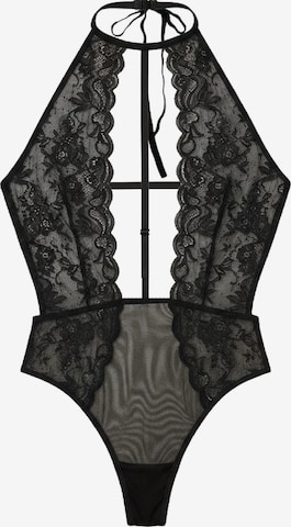Body di LingaDore in nero: frontale