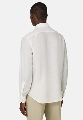 Coupe regular Chemise Boggi Milano en blanc