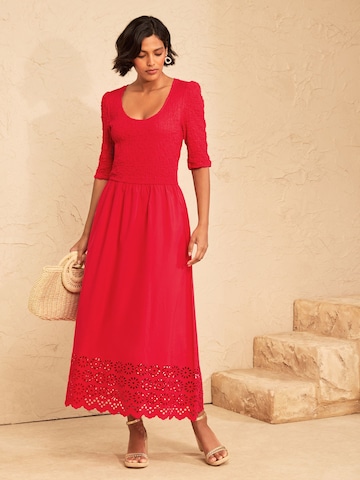 love & roses - Vestido en rojo