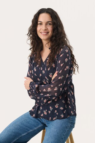 Chemisier 'Kelsia' Part Two en bleu