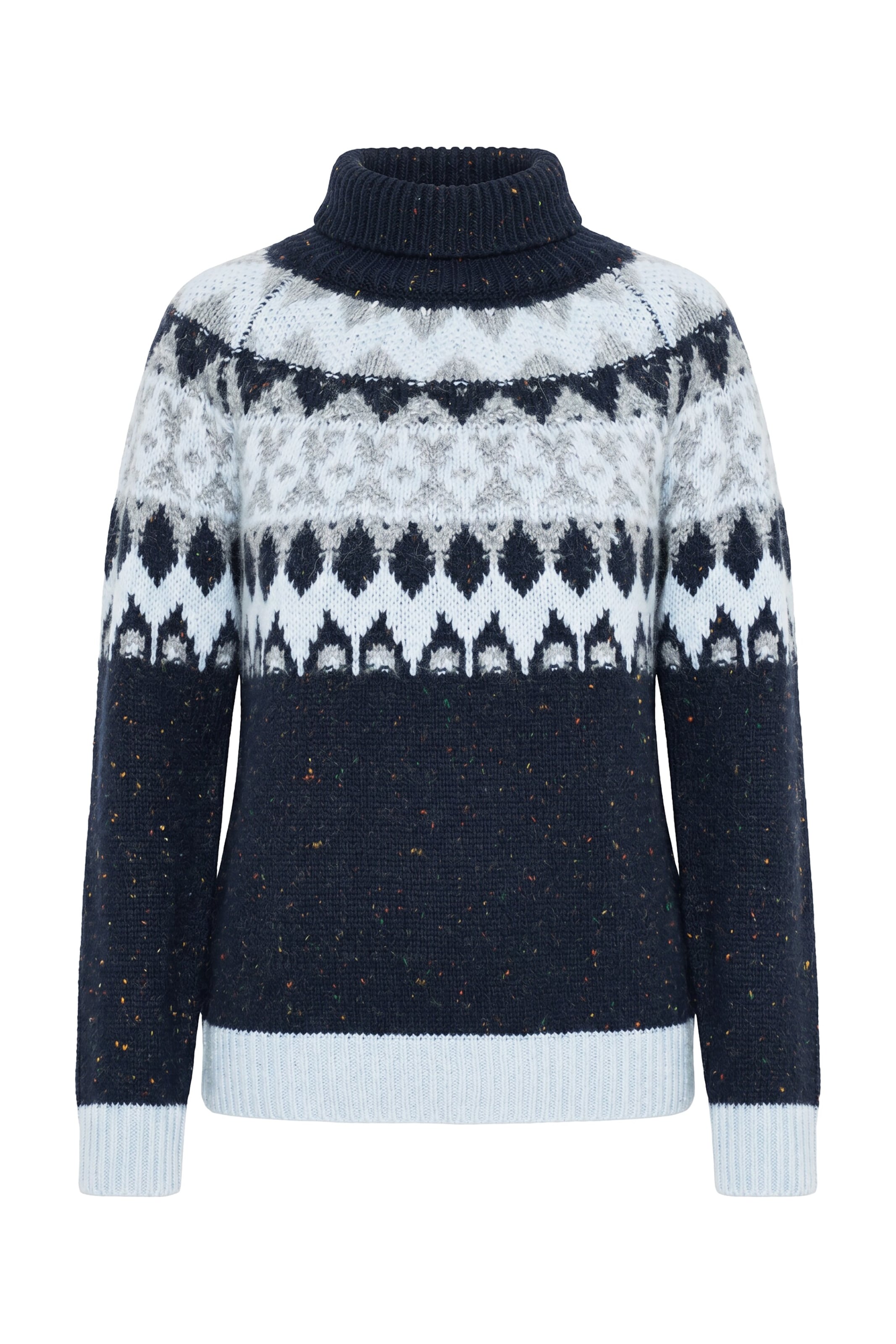 Ulla Popken Sweater in Blue: front