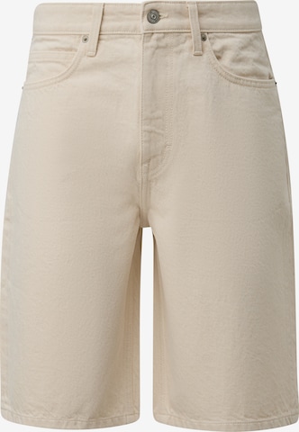 QS Jeans in Beige: voorkant