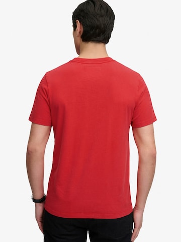Superdry & Co - Camisa 'VINTAGE PREP' em vermelho
