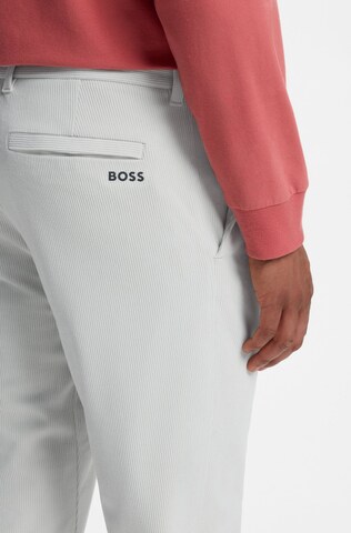 BOSS Tapered Chino Pants in Grey