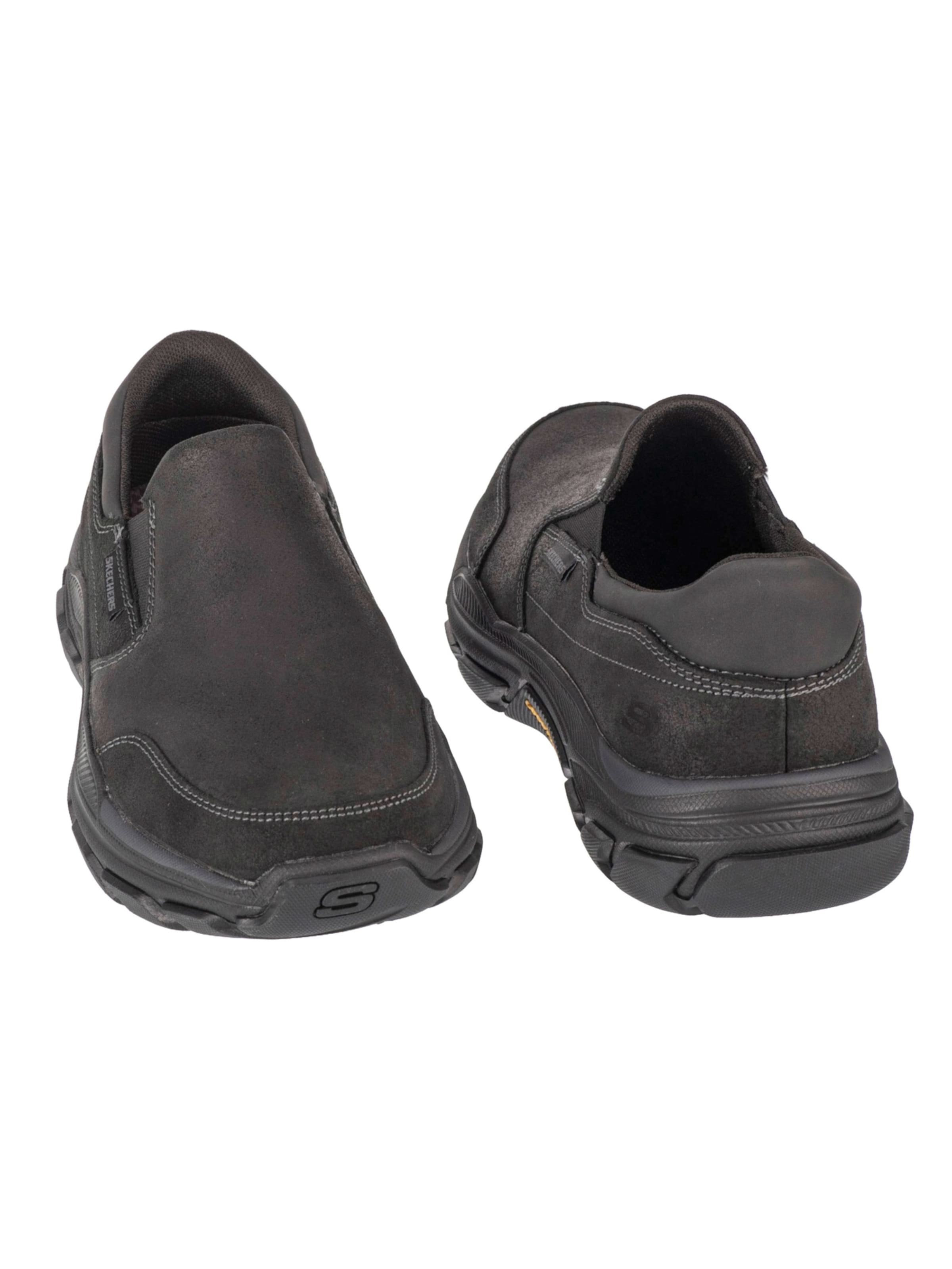 SKECHERS Instappers 'Skechers Respected - Calum' in Zwart