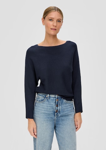 Pull-over s.Oliver en bleu : devant