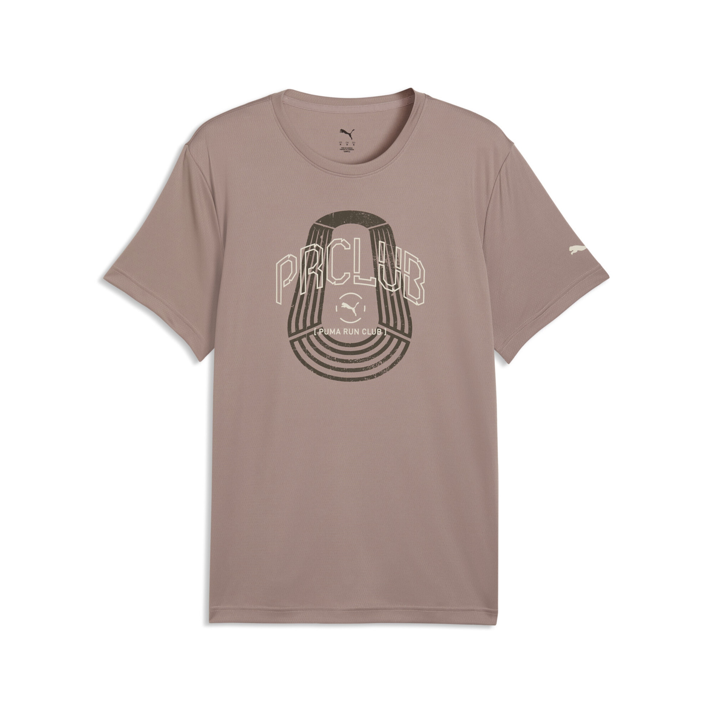 PUMA Performance shirt 'Run Club' in Purple: front