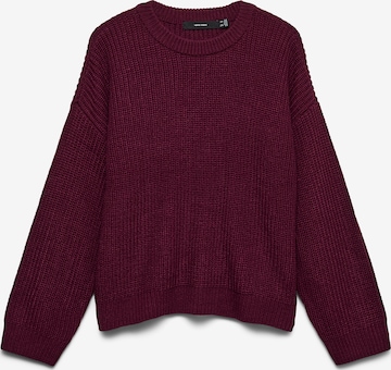 VERO MODA Sveter 'VMLEA' - Fialová: predná strana