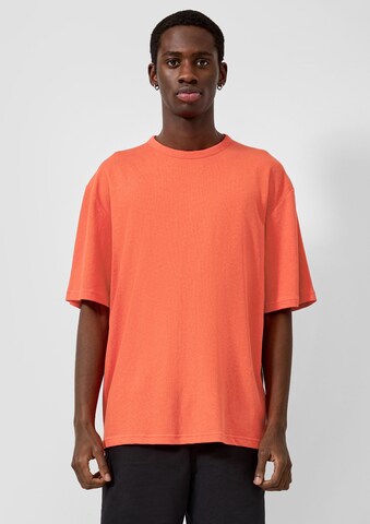 QS T-Shirt in Orange: Vorderseite