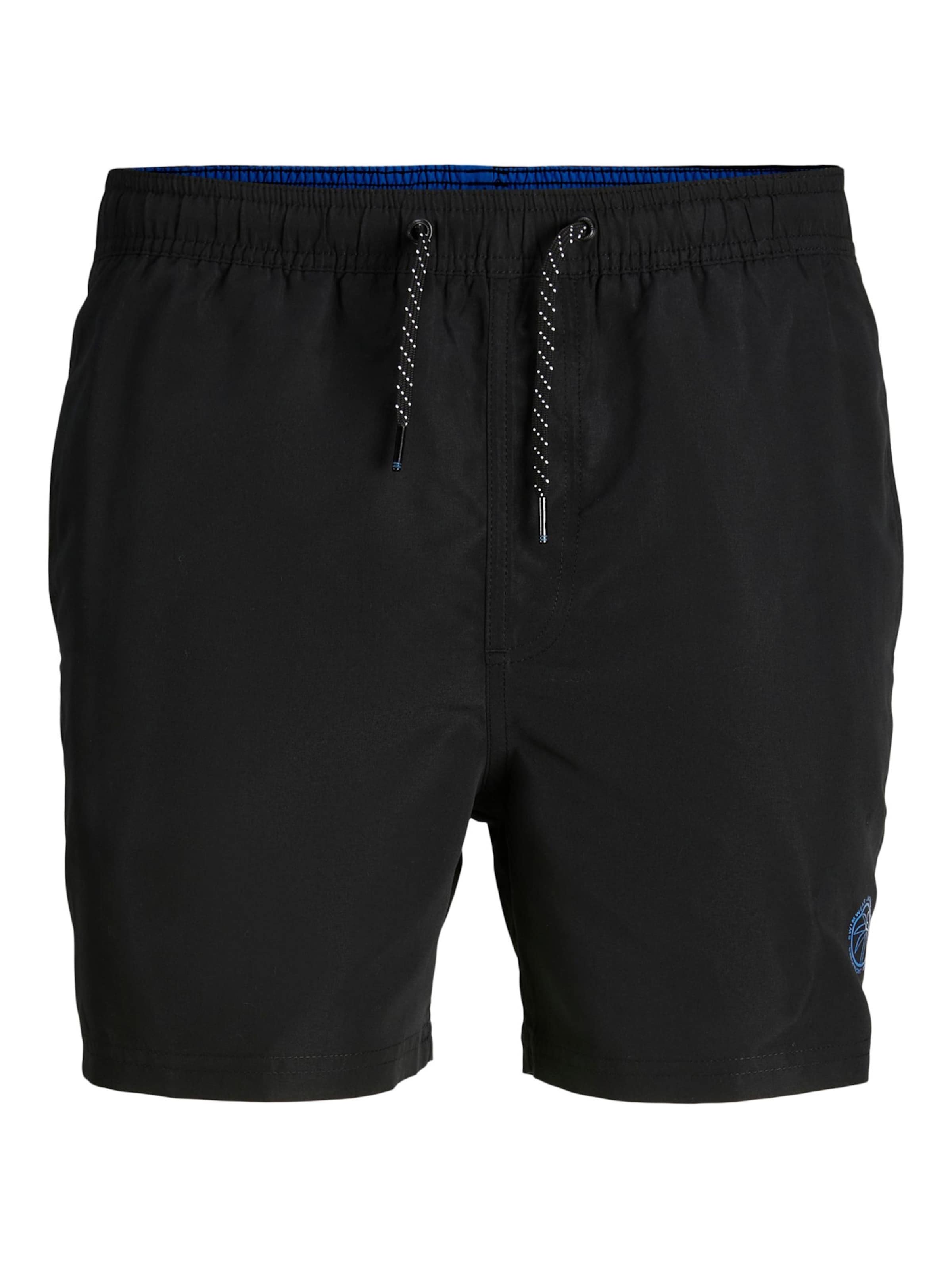JACK & JONES Board Shorts 'Fiji' in M/Regular in Black, Item view