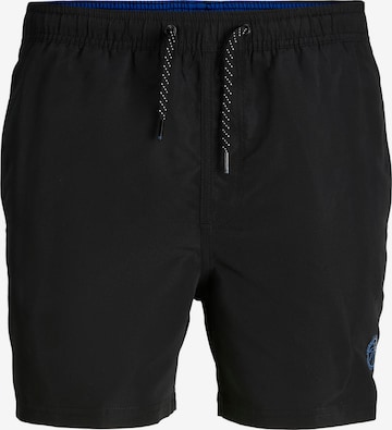JACK & JONES Плавательные шорты 'Fiji' в Черный: спереди