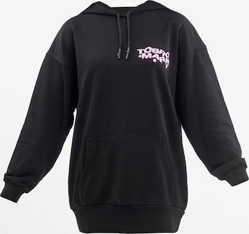 Tom Barron Sweatshirt in Black: front