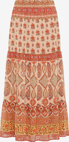 usha FESTIVAL Sukně – oranžová: přední strana