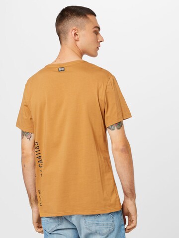 T-Shirt G-Star RAW en marron