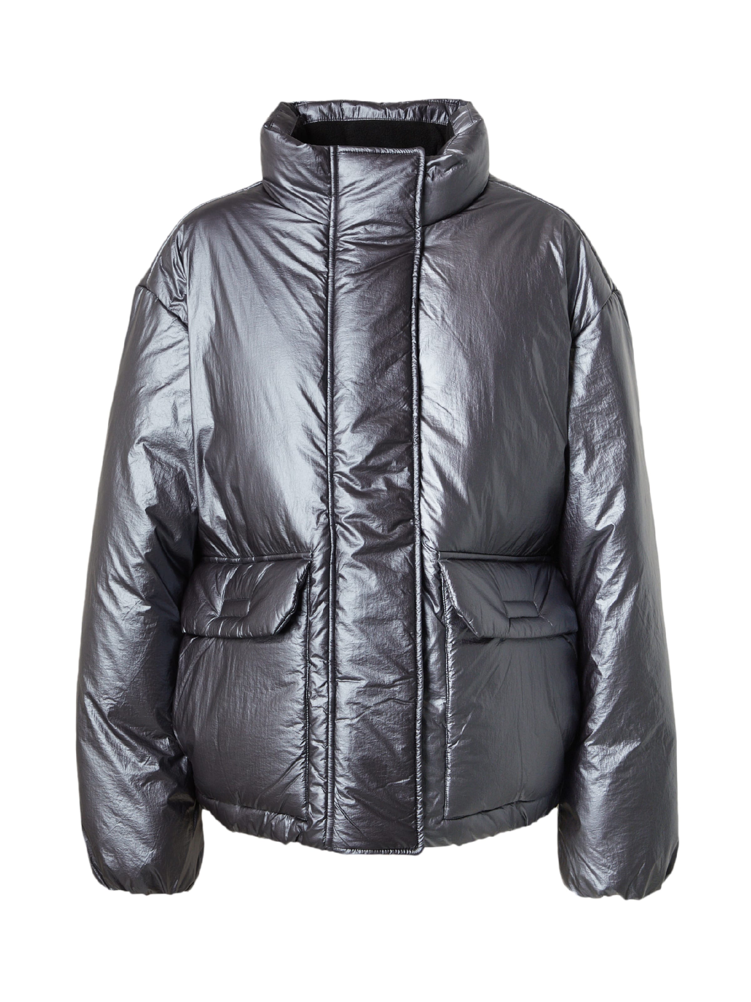 Tommy Jeans Vinterjakke i grå: forside