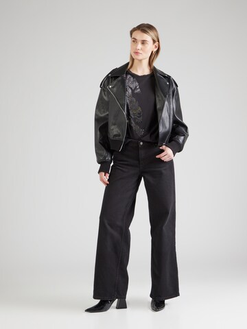 GUESS Shirt 'PANTHER' in Zwart