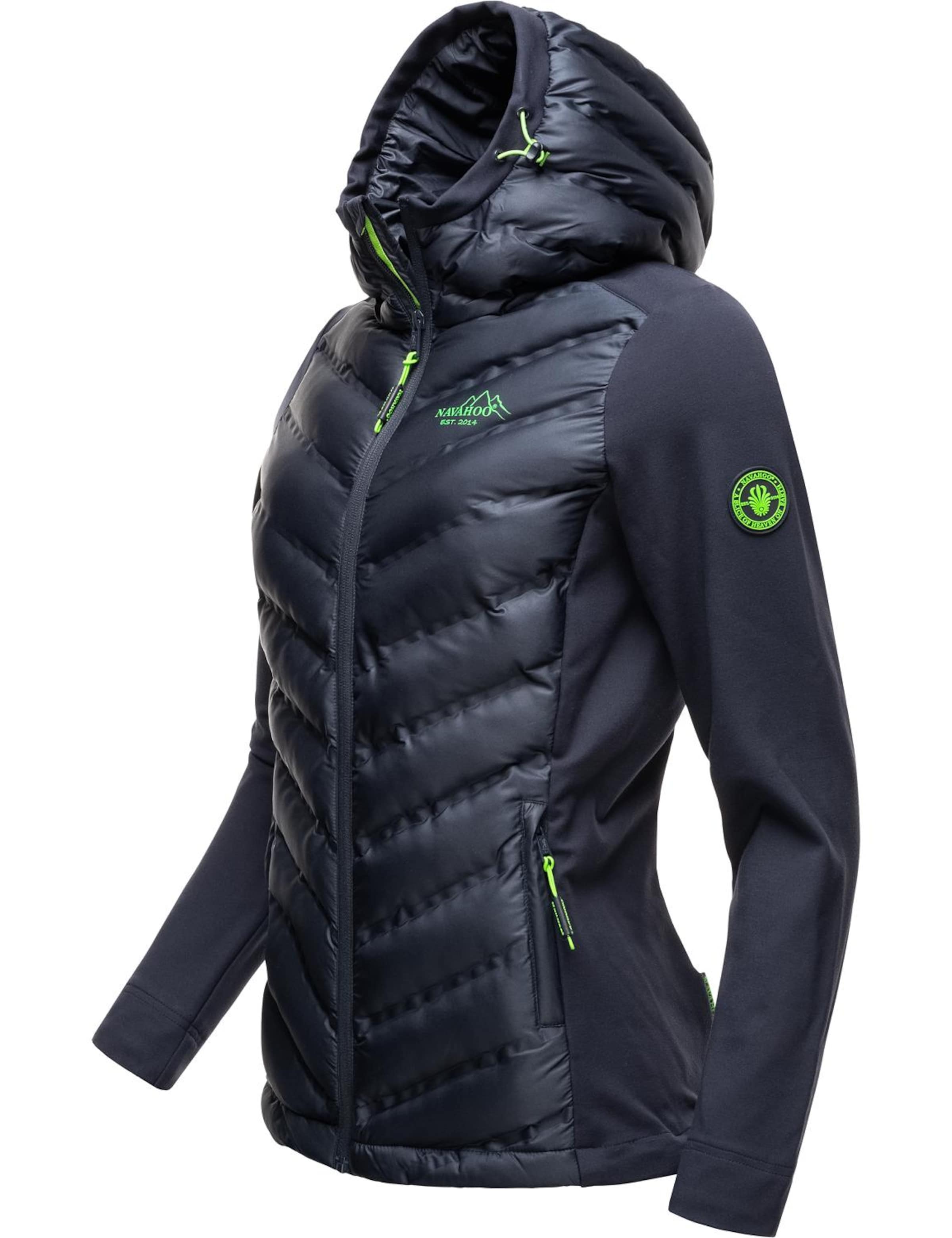 NAVAHOO Välikausitakki 'Nimm Mich Mit' värissä sininen