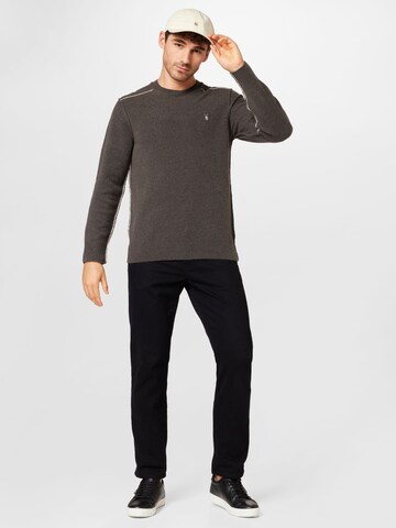AllSaints Pullover 'STRIKE' in Braun