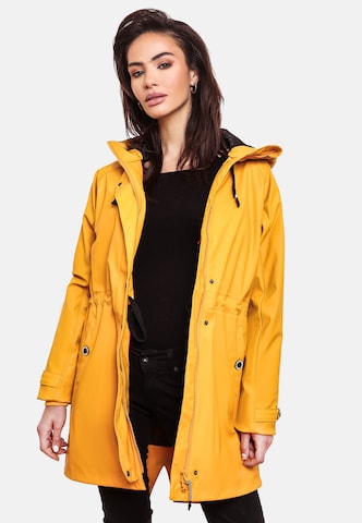 Cappotto funzionale 'Rainy Flower' di NAVAHOO in giallo