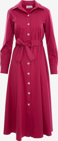 Couture de Marie Blusenkleid in Pink: Vorderseite