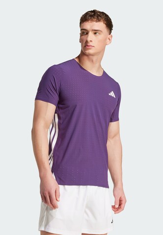 ADIDAS PERFORMANCE - Camiseta funcional 'ADIZERO' en lila: frente