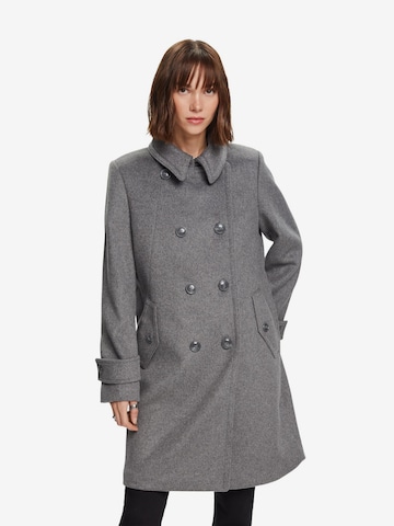 Manteau d’hiver ESPRIT en gris : devant