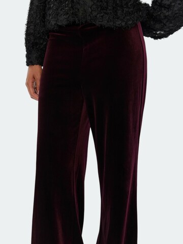 Wide Leg Pantalon 'Valo' Sofie Schnoor en rouge