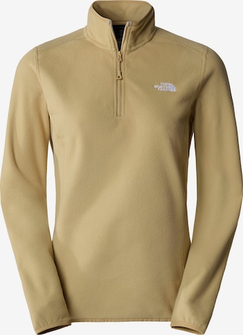 THE NORTH FACE - Pullover desportivo 'GLACIER' em bege: frente