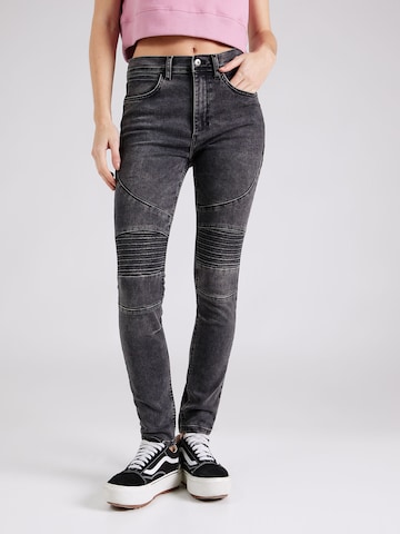 AÉROPOSTALE Slimfit Jeans i sort: forside
