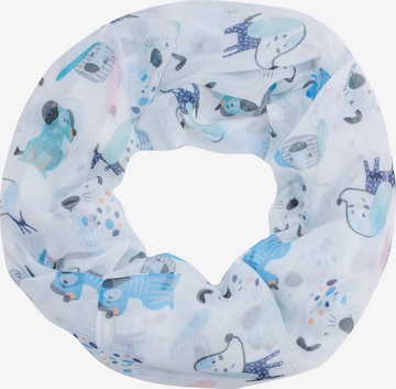 Seasons of April Tunnelsjaal 'Nala' in Blauw: voorkant